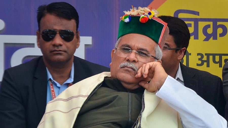 Bhupesh Baghel. Credit: PTI Photo