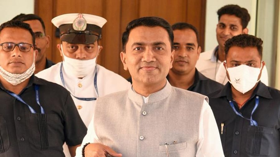 Goa chief minister Pramod Sawant. Credit: PTI File Photo