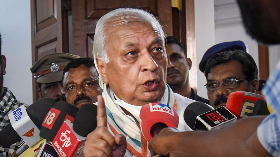 Kerala Governor Arif Mohammed Khan. Credit: PTI Photo