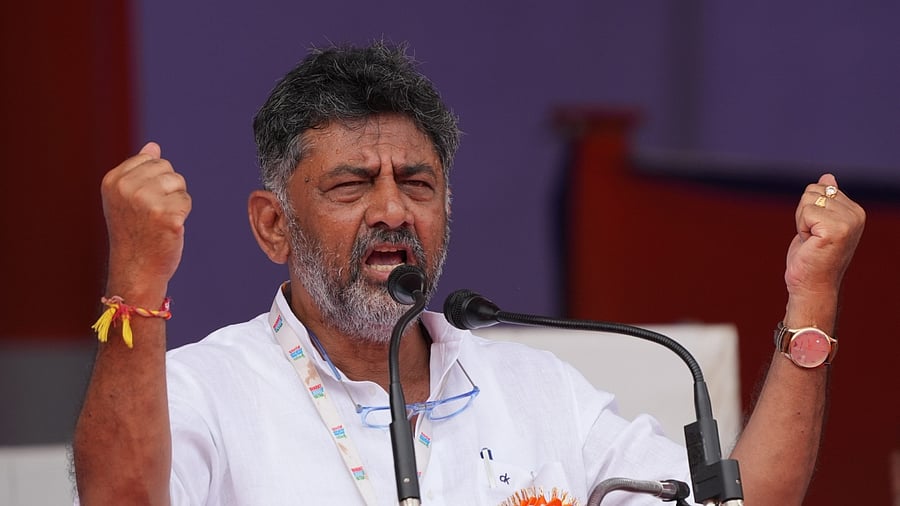 KPCC chief D K Shivakumar. Credit: PTI File Photo