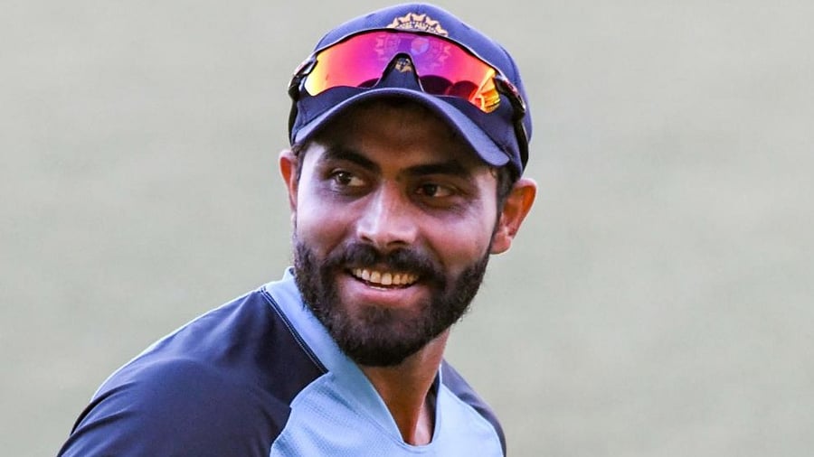  Ravindra Jadeja file photo. Credit: AFP Photo