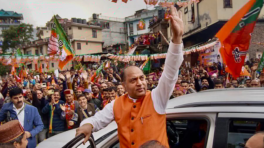 Himachal Pradesh Chief Minister Jairam Thakur. Credit: PTI Photo