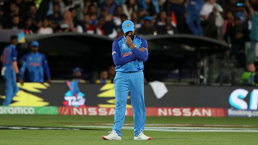 It didn’t help that Rohit Sharma’s poor run continued. Credit: AFP Photo