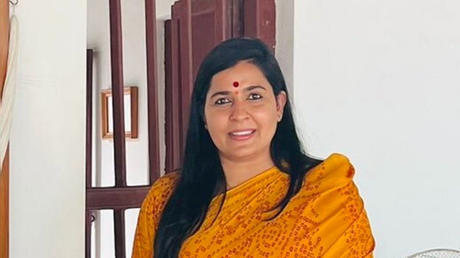 Jaipur mayor Somya Gurjar. Photo Credit: Twitter / @drsomyagurjar 