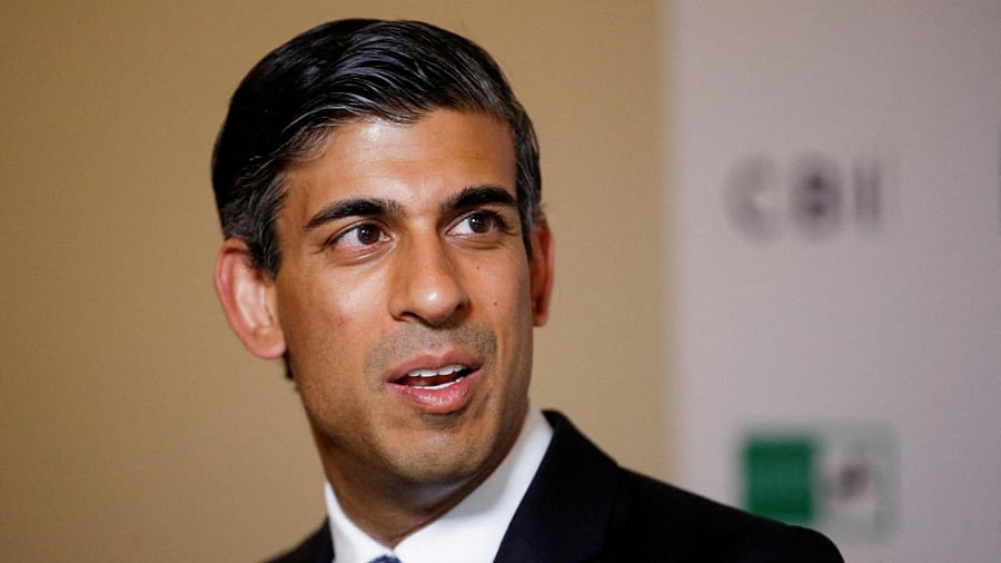 British Prime Minister Rishi Sunak. Credit: Reuters Photo