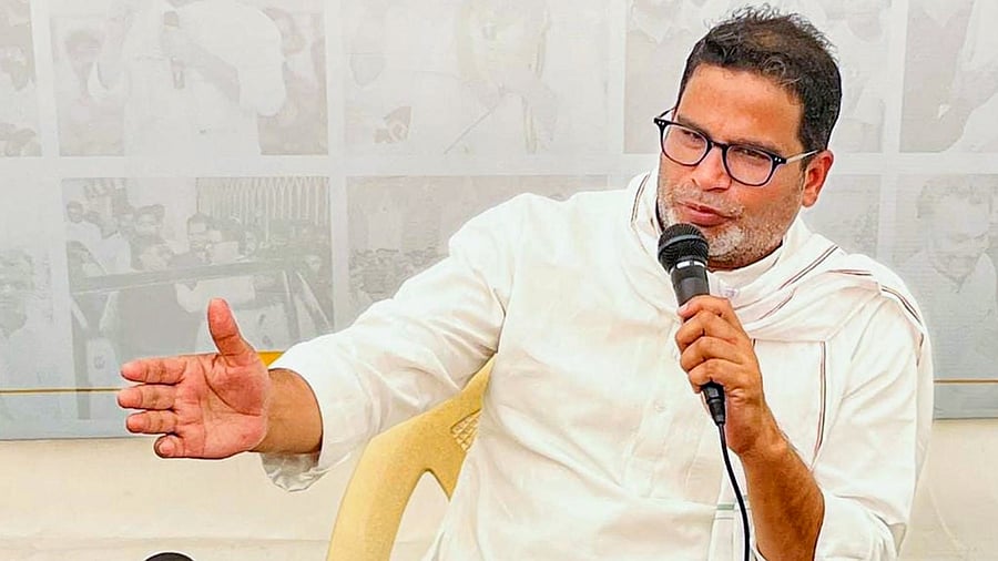 Kishor is on a 3,500-km-long 'padayatra' of Bihar. Credit: PTI File Photo