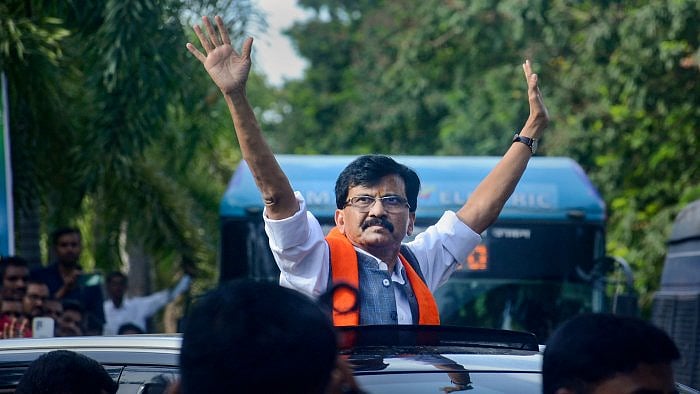 Sanjay Raut. Credit: PTI Photo
