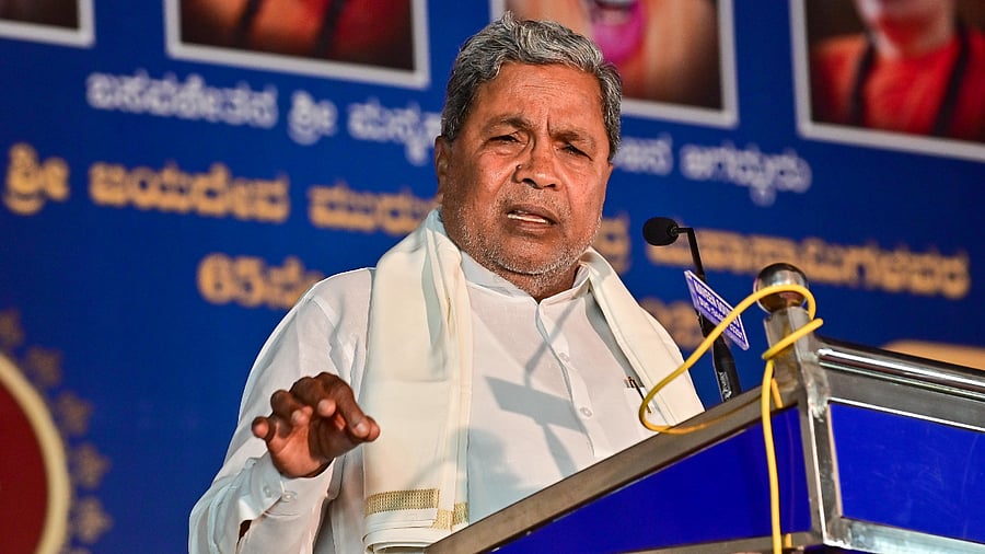 Senior Congress leader Siddaramaiah. Credit: DH Photo