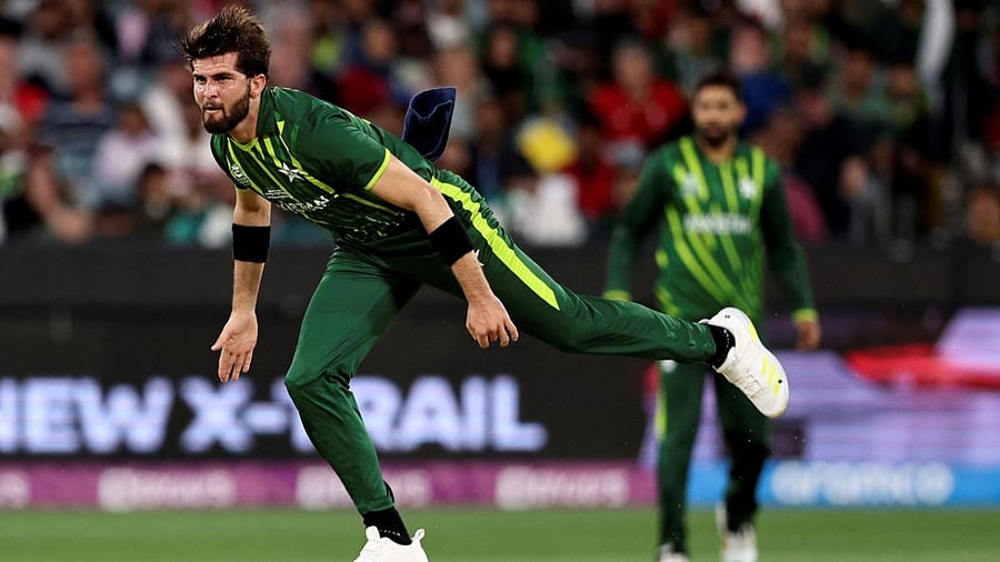 Shaheen Shah Afridi. Credit: AFP Photo