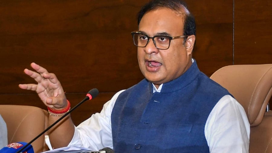 Assam Chief Minister Himanta Biswa Sarma. Credit: PTI Photo