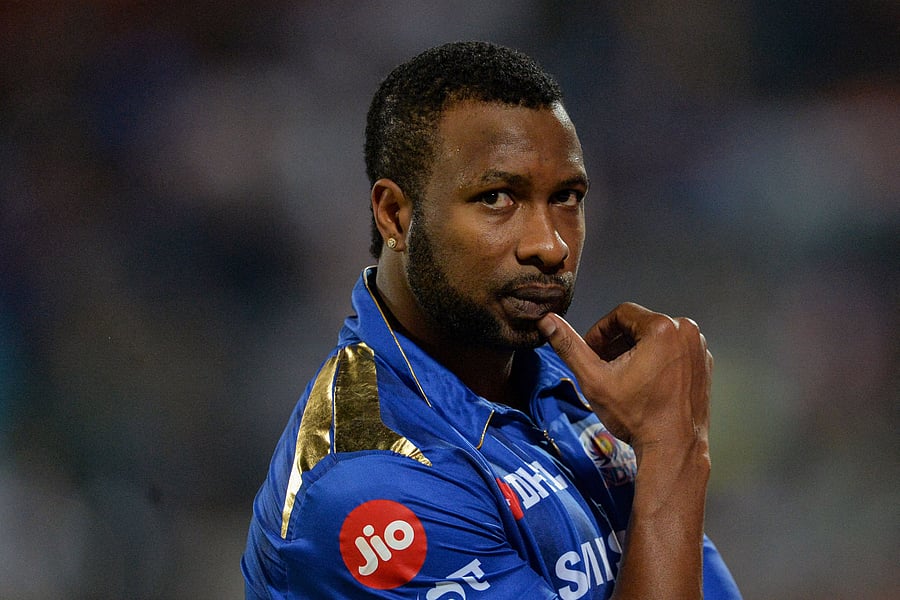 Kieron Pollard. Credit: AFP Photo