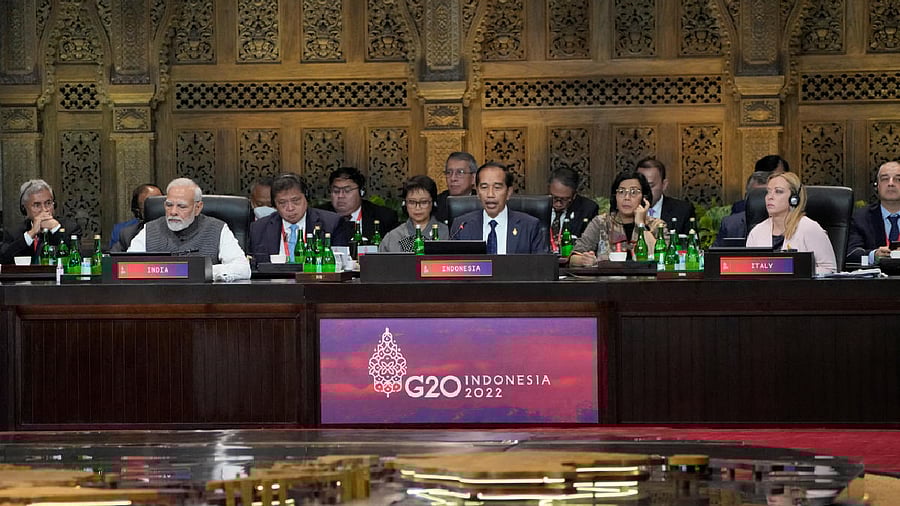 Leaders at G20 Summit in Bali. Credit: Reuters Photo
