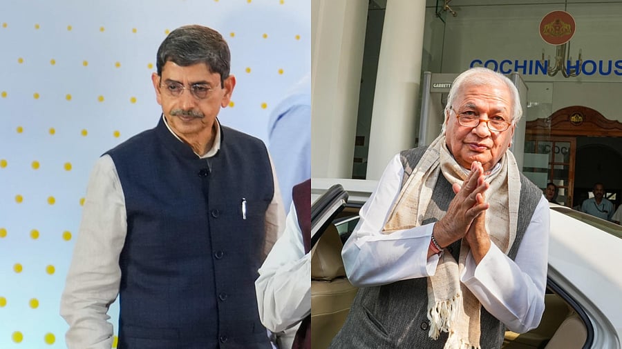 Tamil Nadu Governor R N Ravi and Kerala Governor Arif Mohammed Khan. Credit: PTI Photos