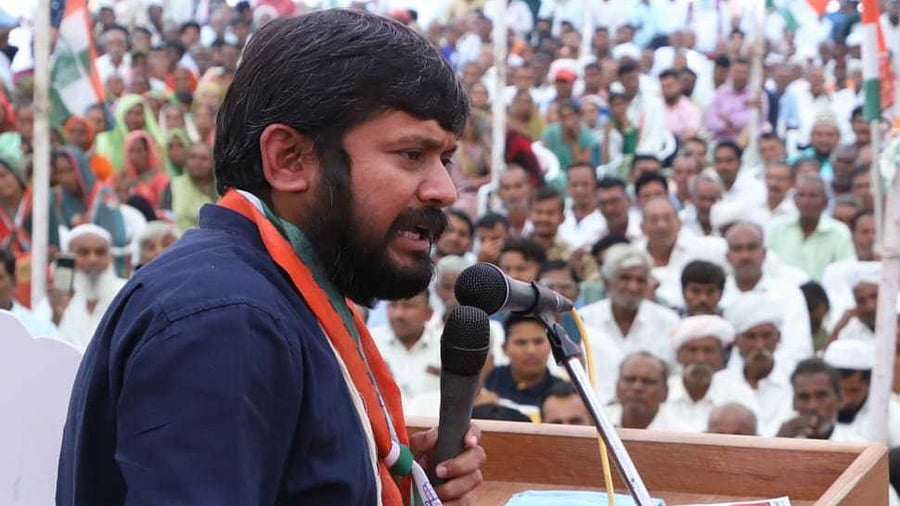 Congress leader Kanhaiya Kumar. Credit: Special Arrangement
