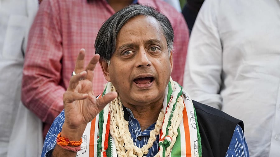 Shashi Tharoor. Credit: PTI Photo