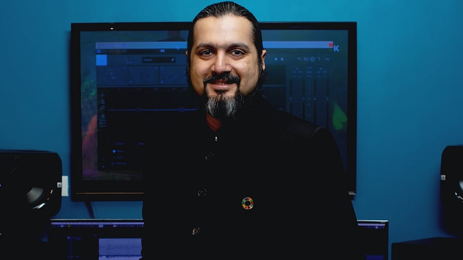 Photo of Bengaluru-based composer Ricky Kej. Credit: Special Arrangement