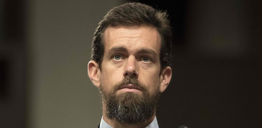 Former Chief Executive Officer of Twitter Jack Dorsey. Credit: AFP Photo