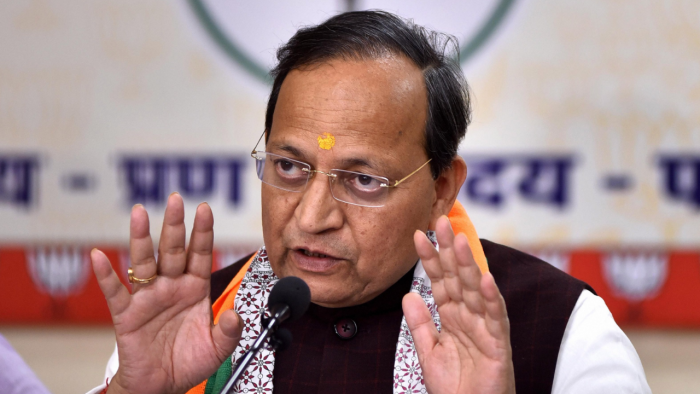 BJP National General Secretary Arun Singh. Credit: PTI Photo