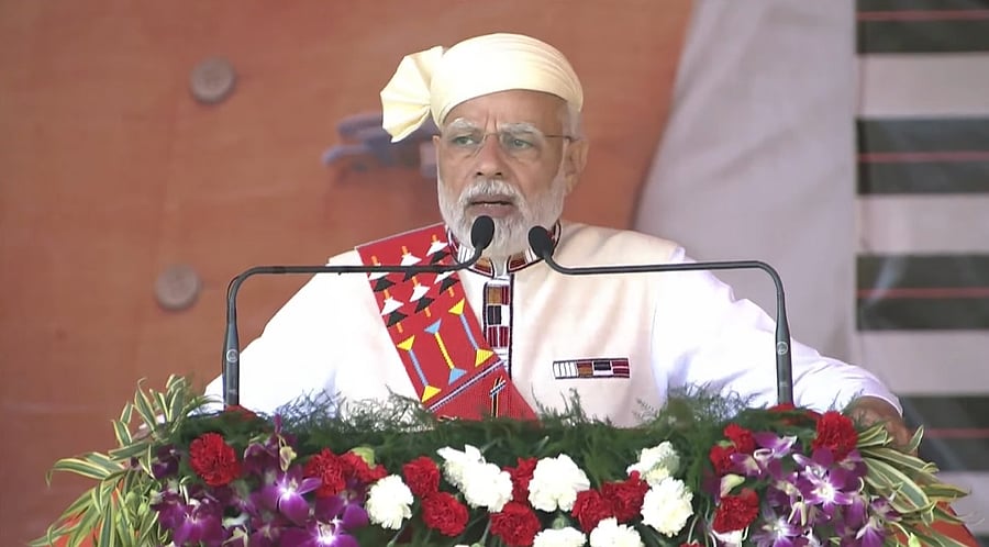 PM Narendra Modi. Credit: Twitter/@BJP4India