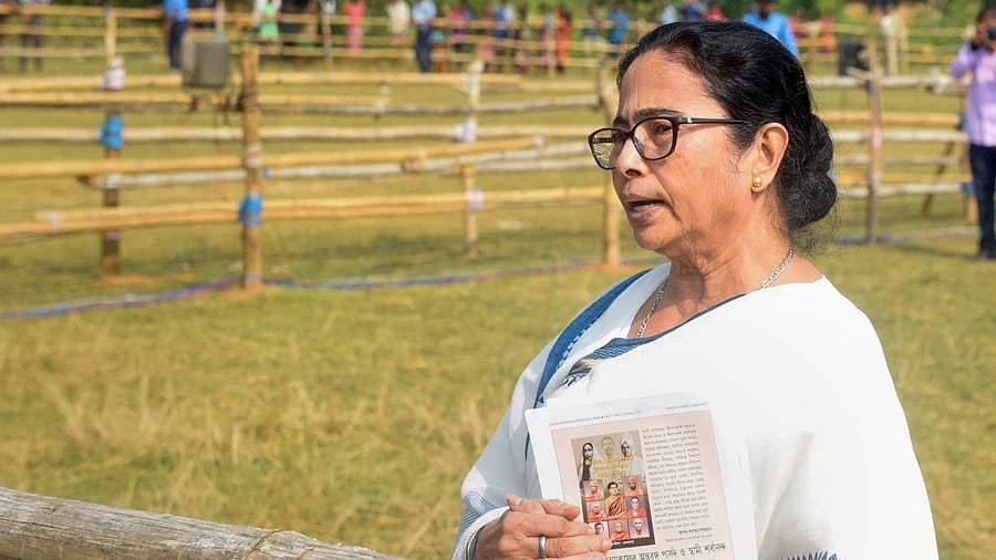 West Bengal Chief Minister Mamata Banerjee. Credit: PTI Photo