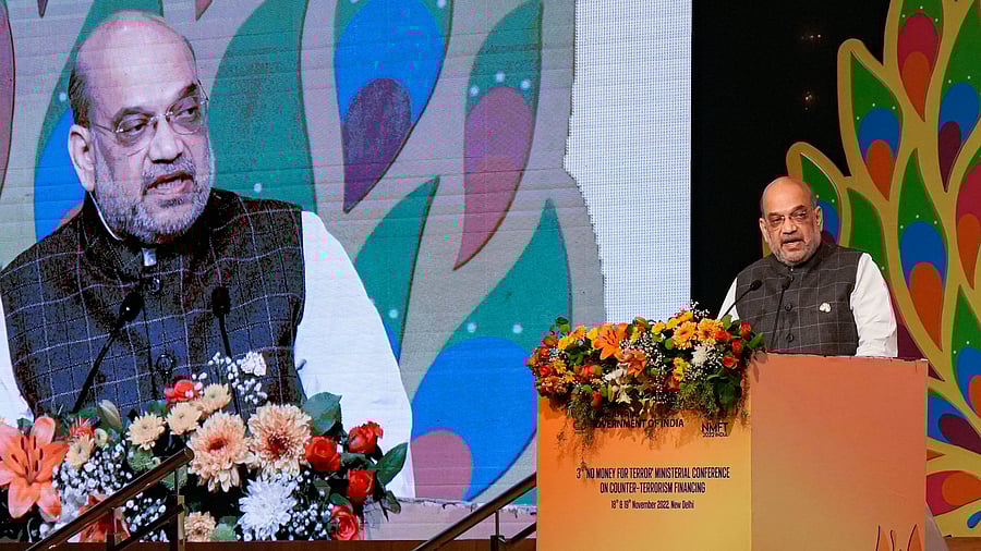 Citing action by India against an organisation promoting radicalisation among youths, the home minister said every country should identify and take stringent action against such organisations. Credit: PTI Photo