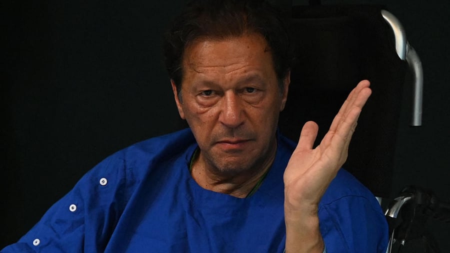 Former Pakistan Prime Minister Imran Khan. Credit: AFP Photo