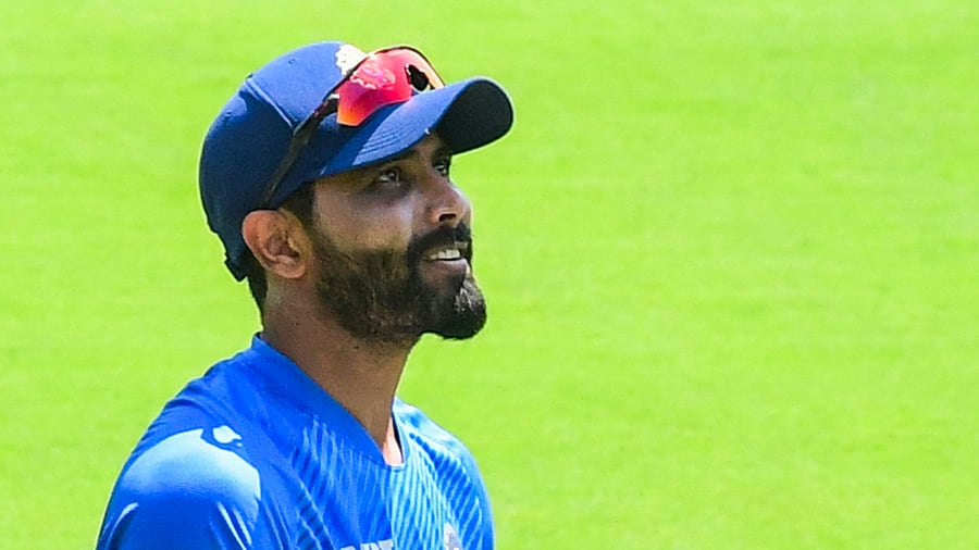 India all-rounder Ravindra Jadeja. Credit: DH Photo