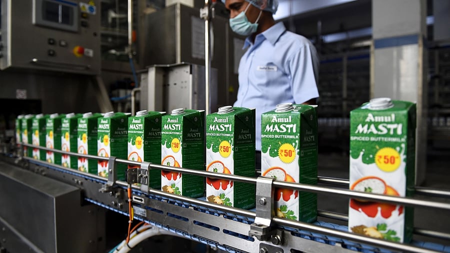 GCMMF has hiked milk prices thrice this year, while Mother Dairy has done it four times. Credit: AFP File Photo