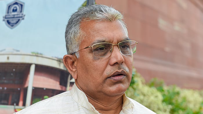 BJP national vice-president Dilip Ghosh. Credit: PTI Photo