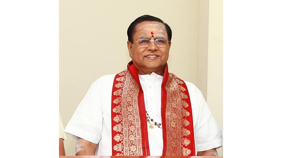 R K Padmanbha. Credit: Special arrangement