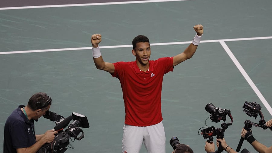 Felix Auger-Aliassime. Credit: Reuters photo