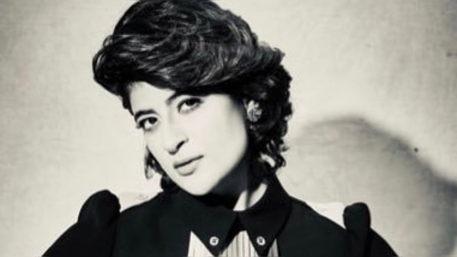  Tahira was part of an ‘In Conversation’ session at the Film Bazaar on the sidelines of the IFFI, Goa. Credit: Twitter / @tahira_k