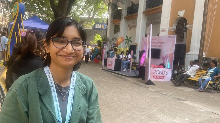 Gautami Khanvilkar at the International Film Festival of India. Credit: Special Arrangement