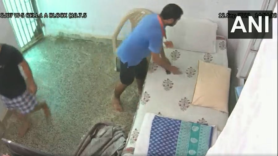 Screengrab from video. Credit: Twitter/@ANINews