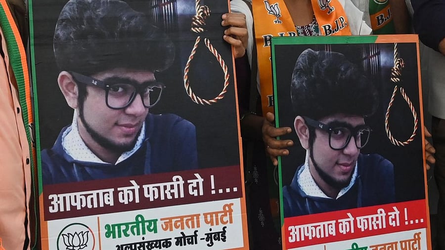 Mehrauli murder accused Aftab Poonawala. Credit: AFP Photo