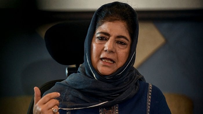 Mehbooba Mufti. Credit: AFP Photo
