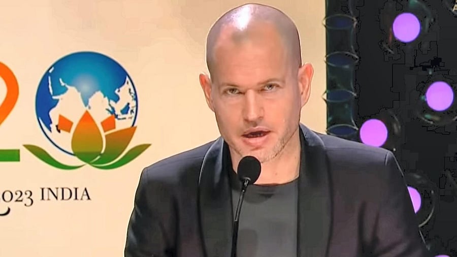 Israeli filmmaker and IFFI jury head Nadav Lapid. Credit: PTI Photo