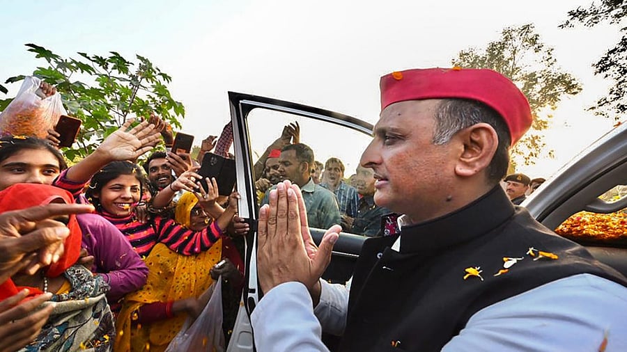 File photo of Samajwadi Party chief Akhilesh Yadav. Credit: PTI Photo