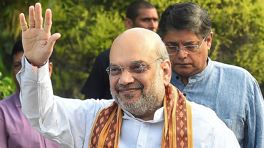 Senior BJP leader and Union Home Minister Amit Shah . Credit: PTI Photo