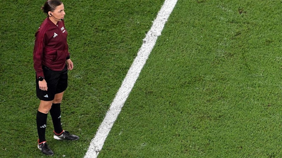 Stephanie Frappart. Credit: AFP Photo