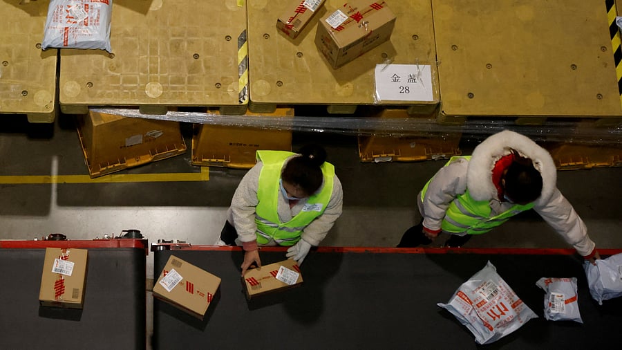 The manufacturing PMI has been in contraction territory for all but four months of the year so far, as a summer of heat waves was bookended by severe Covid lockdowns in major cities during the spring and autumn. Credit: Reuters Photo