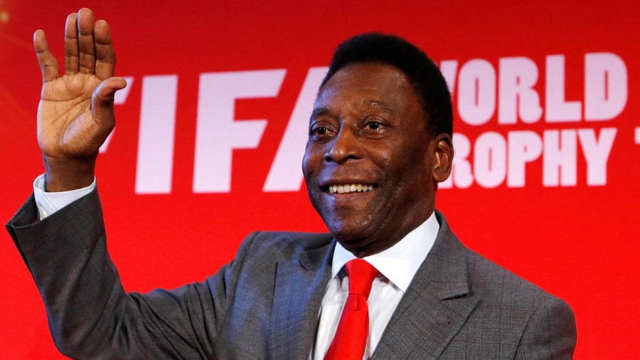 Brazilian football great Pelé. Credit: AP Photo