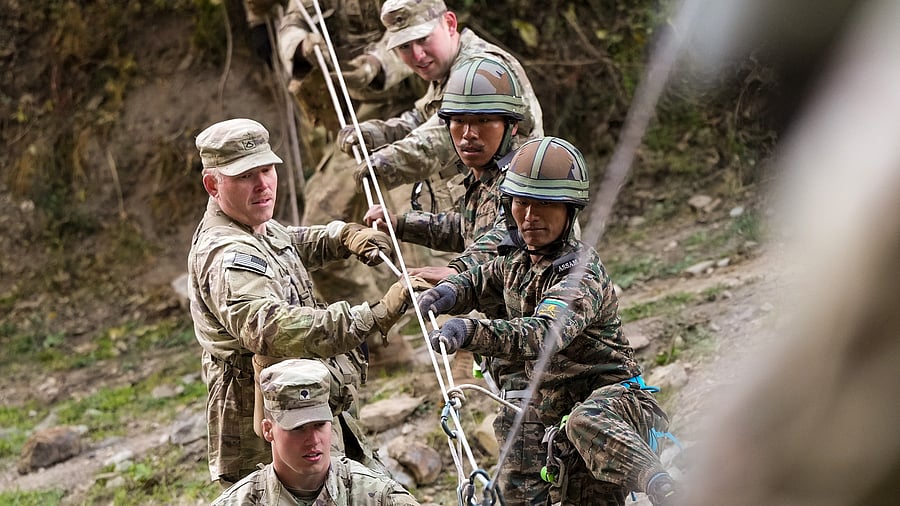 “The joint military exercise between India and the US close to the LAC at the China-India border violates the spirit of the agreement between China and India in 1993 and 1996,” Chinese Foreign Ministry spokesman Zhao Lijian told a media briefing here. Credit: PTI Photo