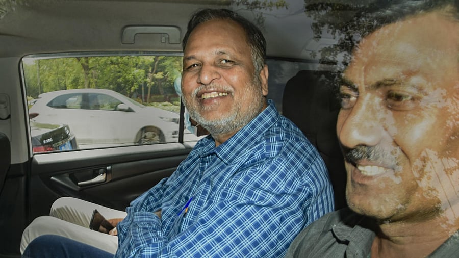 Delhi minister Satyendar Jain. Credit: PTI Photo