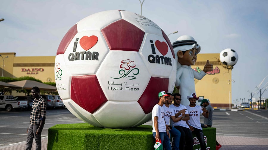 The World Cup is set against a backdrop of anti-government protests in Iran and an upsurge in Israeli-Palestinian violence. Credit: AFP Photo