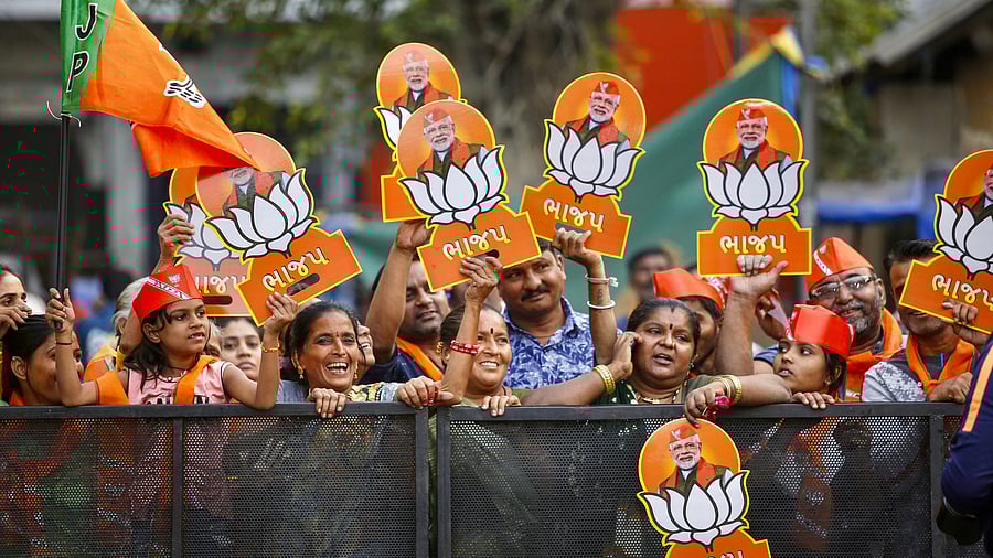 Sabarkantha district, which also bore the brunt of the 2002 post-Godhra riots, has a strong support base of the BJP. Credit: PTI Photo