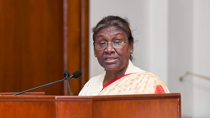 President Droupadi Murmu. Credit: PTI Photo