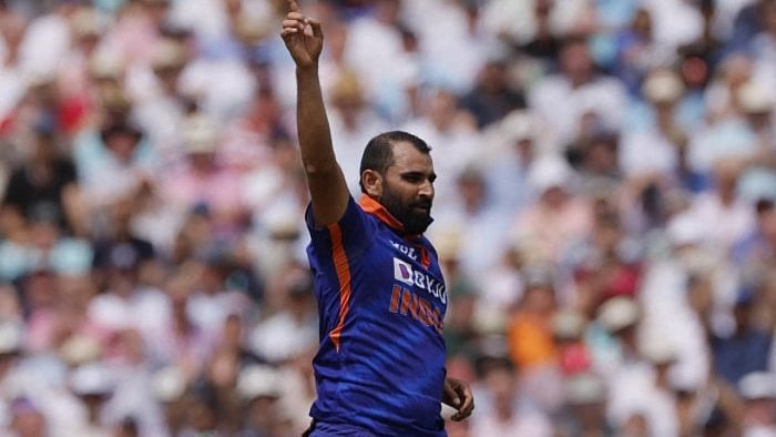 Mohammed Shami. Credit: Reuters Photo