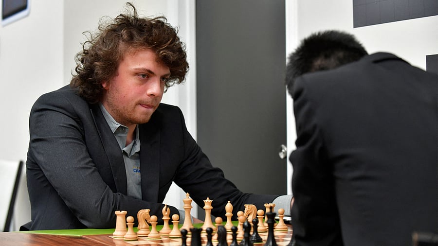 Hans Niemann. Credit: AFP Photo