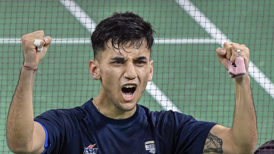 Indian badminton player Lakshya Sen. Credit: PTI Photo